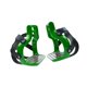 thumbnail image 5 of Estribos para montar a caballo antideslizantes, ligeros, resistentes, de aluminio profesional. Verde, 5 of 9