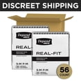 thumbnail image 4 of (2 pack) Depend Real Fit Incontinence Underwear for Men, Adult Diapers, S/M, Black, 56 Count, 4 of 14