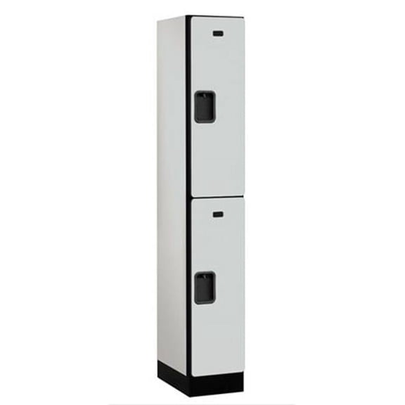 Designer Wood Locker - Gray