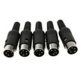 thumbnail image 3 of shamjina 4xDIN Mini Pin Male Plug Audio Jack Connector for Keyboard/Mouse DIY 4 Pin 4 Pcs, 3 of 8