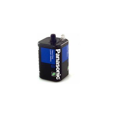 UPC 073096200180 product image for Panasonic W-4FD Heavy Duty 6V Lantern Battery w/ Spring Terminal CLEARANCE | upcitemdb.com