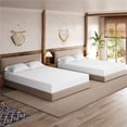 thumbnail image 2 of Yaheetech 8-Inch Queen Gel-Infused Memory Foam Mattress with Green Tea Scent, White, 2 of 7