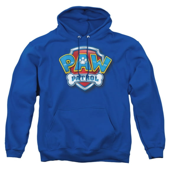 Paw Patrol 3D Logo Unisex Adult Pull-Over Hoodie