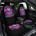 thumbnail image 2 of Skull Lady Car Seat Cover In My Next Life I Want To Be The Karma Fairy DT01, 2 of 4