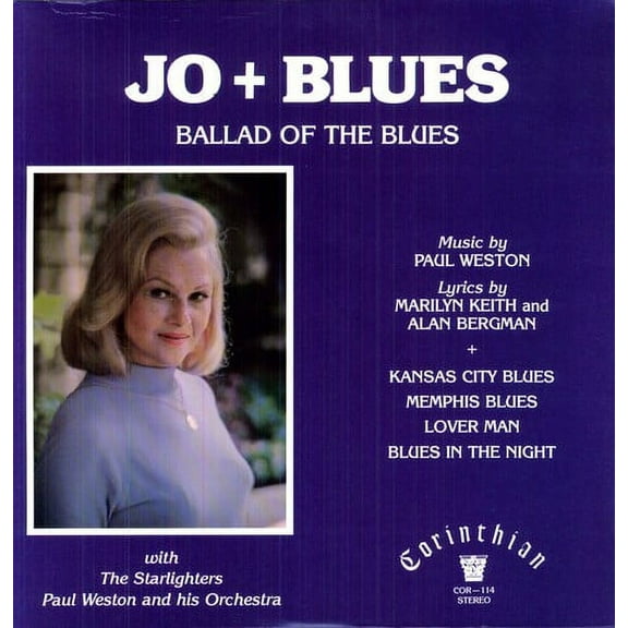 Jo Stafford - Jo and Blues - Music & Performance - Vinyl
