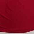 thumbnail image 6 of Landzoo Women'S T Shirt Solid Color Short Sleeve Crew Neck Shirt Summer Cozy Soft Women Tees Size 3XL Red, 6 of 8
