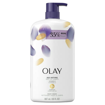 Olay Age Defying Body Wash with  E, 30 fl oz
