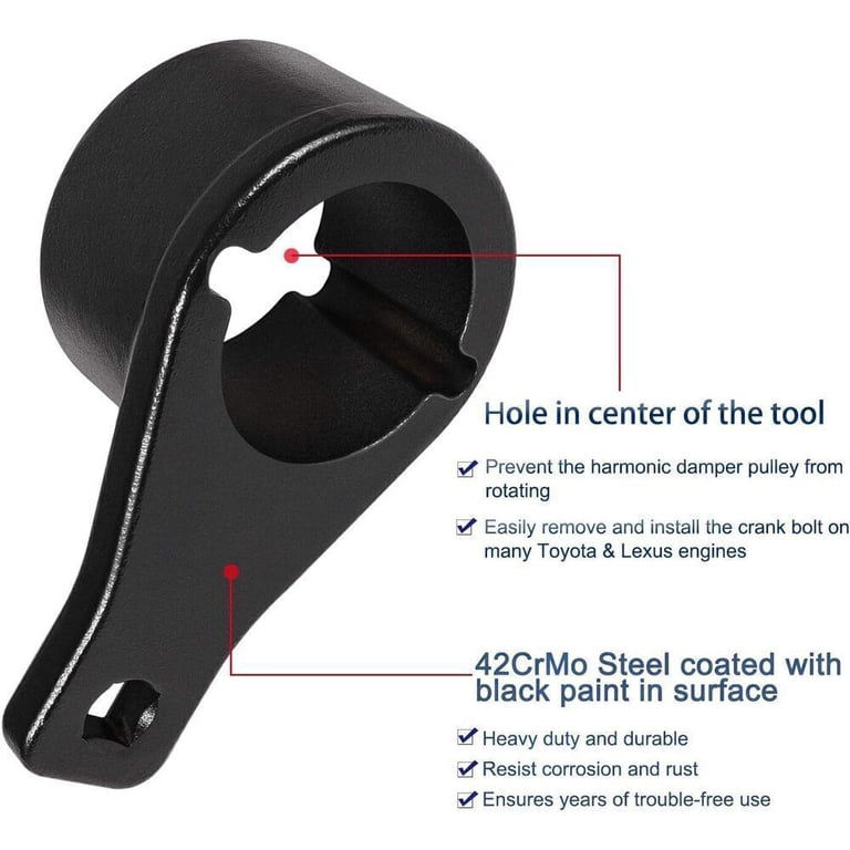 A544101 Harmonic-Damper Crank-Pulley Holder | AUTOMOTIVE TOOL | SHOU KING ENTERPRISE CO., LTD. | Product Information A544101 Harmonic-Damper Crank-Pulley Holder | AUTOMOTIVE TOOL | SHOU KING ENTERPRISE CO., LTD. | Product Information