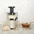 thumbnail image 4 of Omega Juicers Cold Press 150 W 30 fl oz 3-Speed Masticating Juicer, Silver, 4 of 11