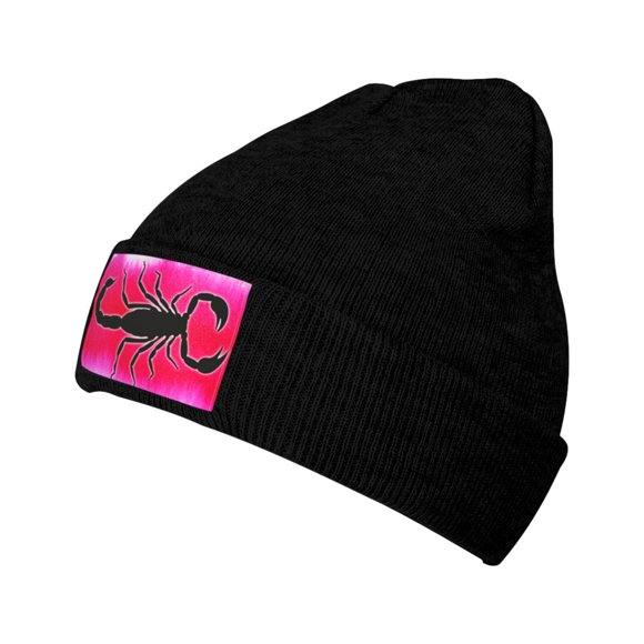 ZICANCN Knit Bonnet - Bonnet d'Hiver Scorpio Graphically Arachnid Doux Chaud Chapeaux Classiques pour Hommes Femmes Danger Animal