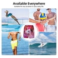 thumbnail image 6 of Goofa Pink Pig Printed Men's Swim Trunks Board Shorts Quick Dry Mens Swimming Trunks with Compression Liner,Breathable Fit Hawaii Beach Shorts-Medium, 6 of 9