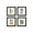 Black Framed Version, variant on Gallery Pops Disney Pixar Toy Story - Action Figure Wall Art Bundle (4-Pack)