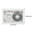 thumbnail image 2 of OHOIOLLA 2Ud Audio Cassette Transparente Para Entrevistas Y Voz Con Gran Capacidad, 2 of 8