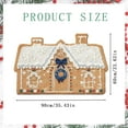 thumbnail image 3 of Christmas House Shaped Area Rug, 24 x 35 inch Non-Slip Ultra Soft Christmas Door Mat, Plush Decorative House Mat for Holiday Kitchen Living Room Bathroom Balcony Bedroom Decorations, 3 of 4