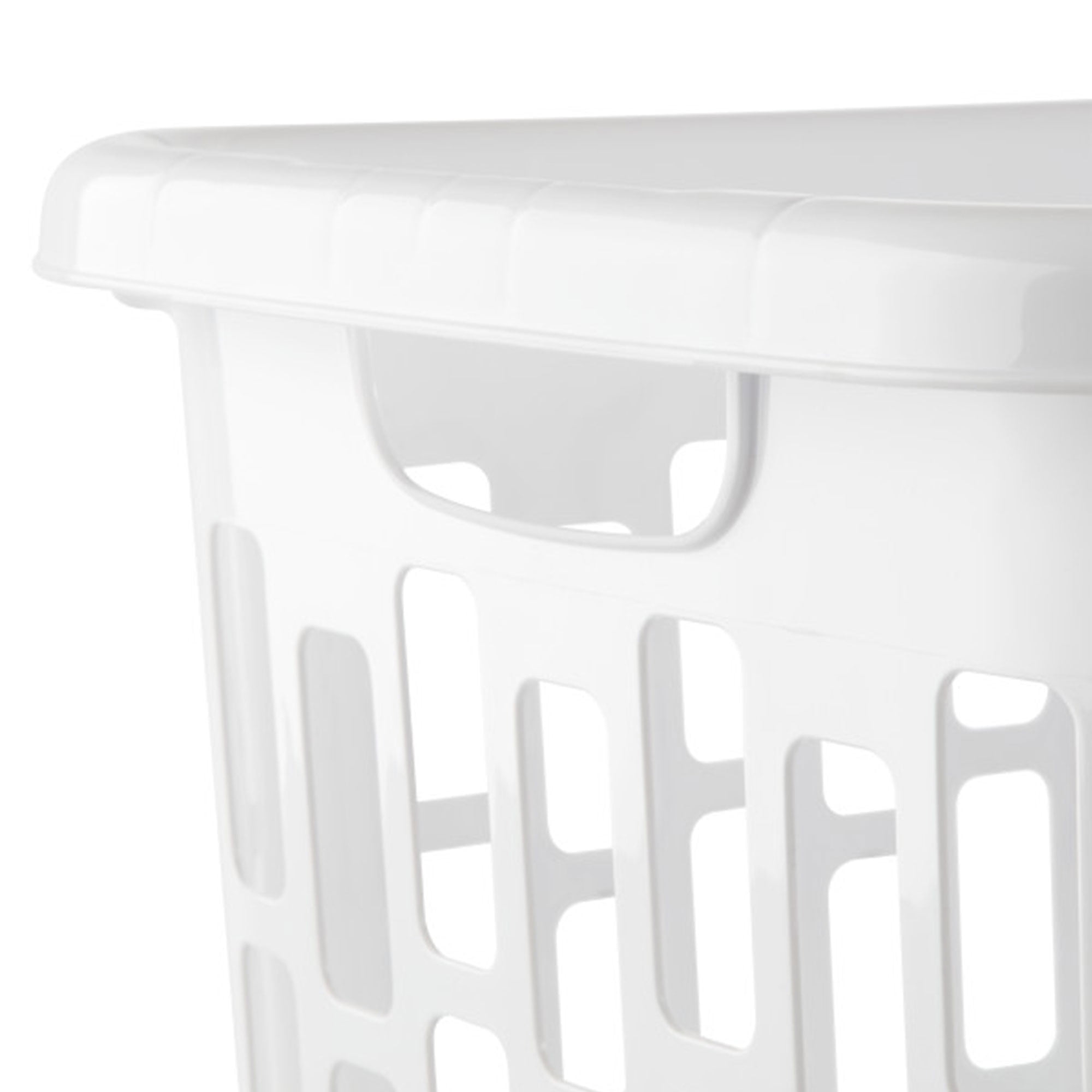 Sterilite Ultra Easy Carry Dirty Clothes Laundry Basket Hamper, (8 Pack)