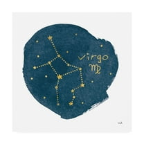 Trademark Fine Art 'Horoscope Virgo' Canvas Art by Moira Hershey