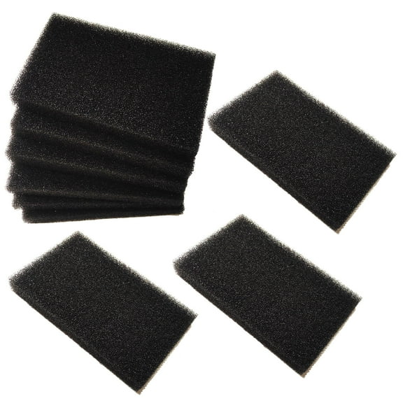 Qzbhct 9 Pack Aquarium Bio Filter Media Sponge Foams, 6.28 x 4 x 0.78 inch Cut-to-Size Foam for Aquarium Fish Tank Replacement Filters Pad Inserts