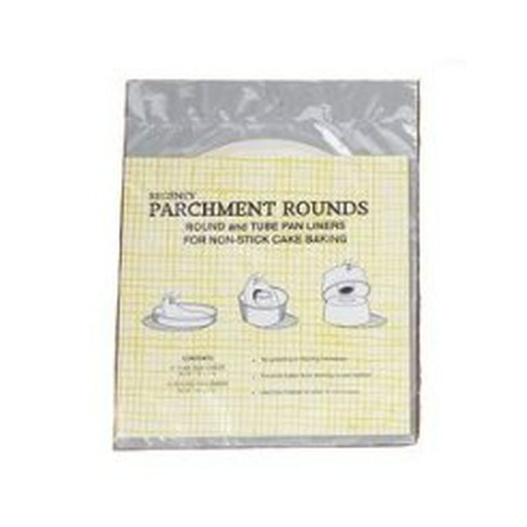 ZCONIEY Precut Parchment Paper Liners for 8 Round Pan, Non-Stick Heat Resistant, 50 Sheet