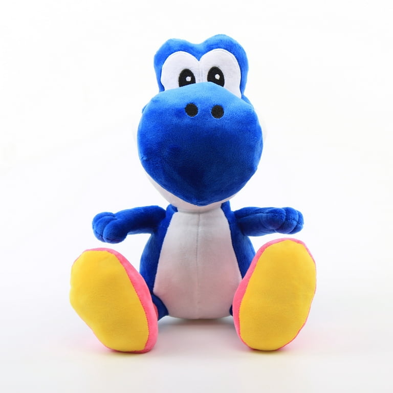 Blue yoshi stuffed animal sale