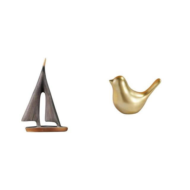 Figura Decorativa Moderna De Un Pájaro Con Forma De Velero, Ideal Para Hoteles, Oficinas, Salas De Estar, Escritorios, Repisas Y Como Regalo De Inauguración.