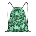 thumbnail image 1 of Saiise Sea Turtle Pattern Sports Drawstring Backpack - String Swim Gym Bag with Wet Proof Pocket for Women&Men-Medium, 1 of 6
