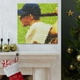 thumbnail image 6 of Baseball On Pointillism - Canvas, 6 of 10