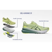 ASICS Mens GEL-Kayano 31 Running Shoes, Steel Grey/Piedmont Grey, US 8.5 D