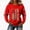 Red, variant on longantii Shirts for Women 250 Anniversary Crew Neck Tees Loose Long Sleeve American Flag Clothing Independence Day Pullover Blue XL
