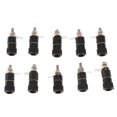 thumbnail image 2 of Terminal de poste de plátano Sunnimix zócalo Enchufe 10pcs 4mm negro, 2 of 8