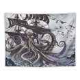 thumbnail image 5 of Orinice Octopus Tapestry Wall Hanging Unique Style Graphic Tapestries Home Decor Art for Living Room Bedroom Apartment Farmhouse Dorm 40x30inch, 5 of 6