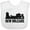 AA-White, variant on Inktastic New Orleans Skyline Grunge Boys or Girls Baby Bib