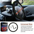thumbnail image 5 of Auto Heated Steering Wheel Cover 12v 15 In Car Universal Winter Steering Wheel Heating Hand Warmer Wheel Protectivecover, 5 of 5
