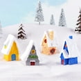 thumbnail image 1 of Fiudx Casa de Árbol de Navidad En Miniatura, Decoración para Fiestas, Adornos Navideños Vibrantes, Accesorios Festivos para El Jardín, Ideal para El Hogar, La Oficina y El Centro Comercial. Tamaño: 4, 1 of 7