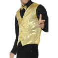 thumbnail image 4 of Smiffys  Adult Sequin Costume Vest, 4 of 4