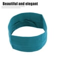 thumbnail image 4 of Unique Bargains Headbands Cotton Sweatbands Stretchy Moisture Wicking Headband for Sports Blue 1 PCS, 4 of 6