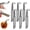 6pcs, variant on Senya Stainless Steel Tea Diffuser, 2024 New Tea Artifact Creative Pipe, Tea Infuser with Hanging Hook Handle(6PCS)