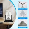 thumbnail image 4 of Dimind Galton Board Probability Demonstration Model - 12.6in Large Physics Learning Desk Toy with 17500 Metal Beads | Statistical Law Experiment Tool, 4 of 6
