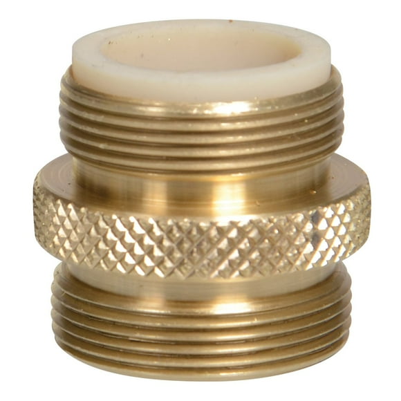 Python Adapter for Aquarium, Male, Brass