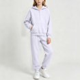 thumbnail image 6 of Vmvidoty Half Zip Drop Shoulder Long Sleeve Tracksuit 2 Piece Activewear Set Sweatsuits Toddler 5-6 Years, 6 of 8
