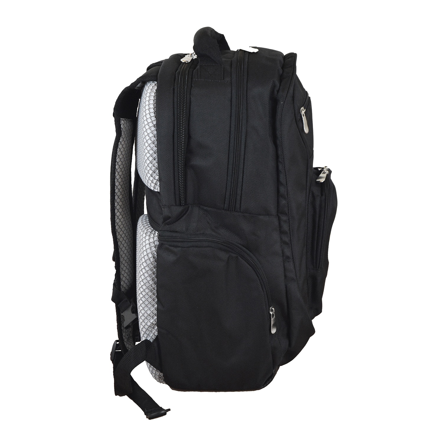 MOJO Black Vancouver Canucks 19'' Laptop Travel Backpack - image 4 of 5