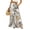 Light Gray, variant on Camo Print Palazzo Pants for Women, High Waist Drawstring Wide Leg Trousers - Summer Flowy Ruffle Hem Lounge Bottoms Bronze L
