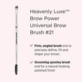 thumbnail image 3 of IT Cosmetics Heavenly Luxe Brow Power Universal Brow-Transformer Brush #21 - Angled Brush + Spoolie Brush - For Natural-Looking, Polished Brows - With Award-Winning Heavenly Luxe Hair, 3 of 3