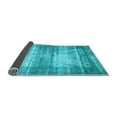 thumbnail image 2 of Ahgly Company Indoor Round Persian Light Blue Traditional Area Rugs, 4' Round, 2 of 4