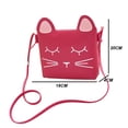 thumbnail image 2 of Lindo bolso cruzado con forma de gato, monederos para niñas pequeñas, monedero, 2 of 5