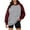 Wine1, variant on Diufon Womens Hoodies Tops Trendy Color Block Tops Long Sleeve Plus Size Sweatshirts with Pockets
