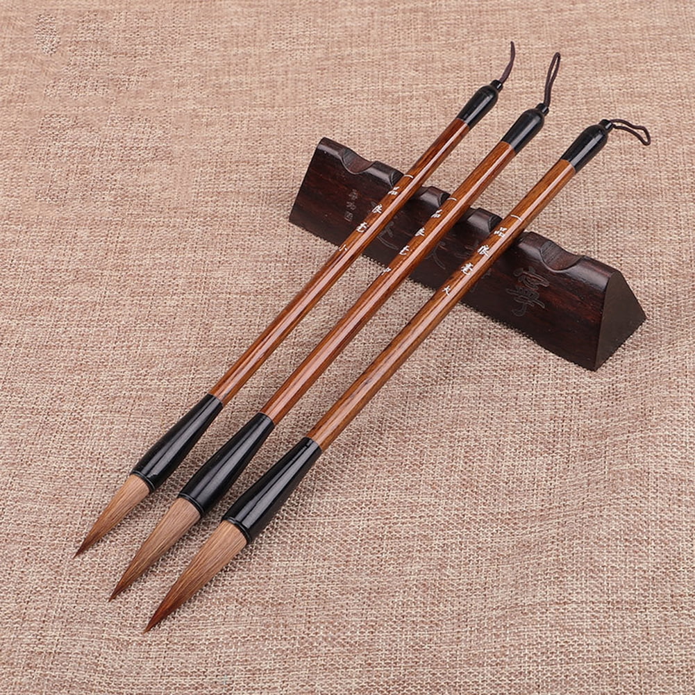 Watercolor Brushes Chinese Traditional Calligraphy Set Landscape Painting  Brush Weasel Hair Pen Writing Brush Set Chinese Calligraphy Brush 