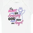 thumbnail image 4 of Inktastic My Aunt Was So Amazing God Made Her an Angel Girls Baby Bodysuit, 4 of 5