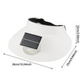 thumbnail image 2 of Portable Solar Sun Hat for Outdoor Activities | Men and Women Solar Fan Hat with 3 Speed Modes | Lightweight Sun Gear for Hiking and Camping, 2 of 4
