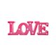 thumbnail image 1 of Billuyoard LOVE Night Lamp Lámpara de noche multifuncional 10 LED Luz de modelado decorativa para dormitorio Sala de estar Boda Iluminación navideña Billuyoard HA013736-00, 1 of 1