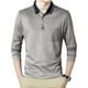 thumbnail image 4 of Playera Manga Larga Moda Tipo Polo Casual Comoda Hombre, 4 of 6